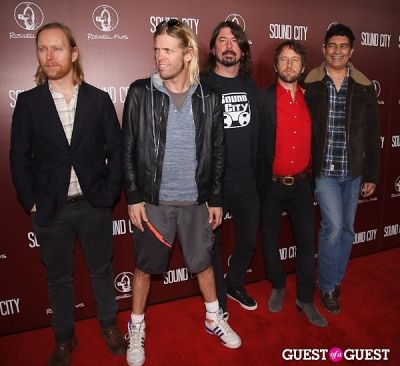 dave grohl in Sound City Los Angeles Premiere