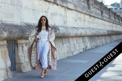 nausheen shah in Paris Fashion Week Pt 3