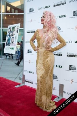 neon hitch in Los Angeles Premiere of ABOUT ALEX