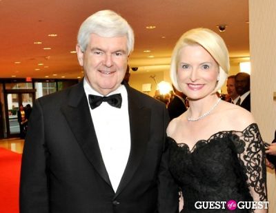 newt gingrich in The White House Correspondents' Association Dinner 2012