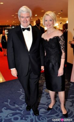 newt gingrich in The White House Correspondents' Association Dinner 2012