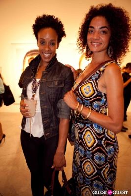 dahli coles in Martin Schoeller Identical: Portraits of Twins Opening Reception at Ace Gallery Beverly Hills
