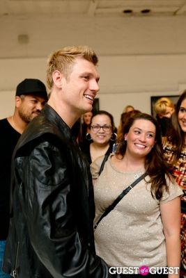 nick carter in Tyler Shields and The Backstreet Boys present In A World Like This Opening Exhibition