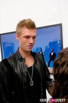 nick carter in Tyler Shields and The Backstreet Boys present In A World Like This Opening Exhibition