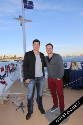 drew lachey in Hornblower Re-Dedication & Christening at South Seaport's Pier 15