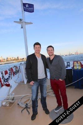 drew lachey in Hornblower Re-Dedication & Christening at South Seaport's Pier 15