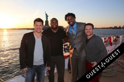 nick lachey in Hornblower Re-Dedication & Christening at South Seaport's Pier 15