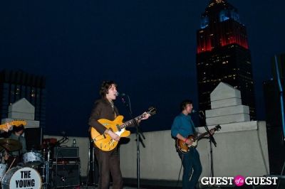 andy soukal in The Young Veins: Rooftop Performance