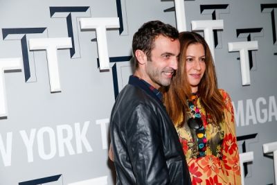 nicolas ghesquière in T Magazine Celebrates The Inaugural Issue of The Greats in L.A.