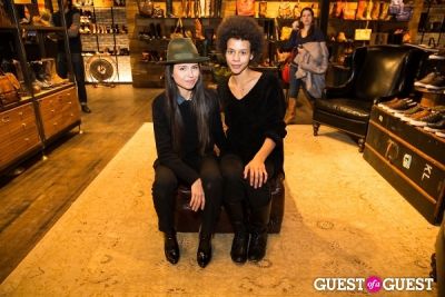 nicole aguirre in Frye Pop-Up Gallery with Worn Creative
