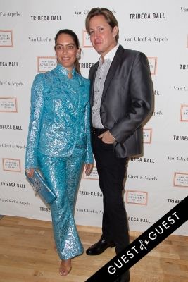 nicole dicocco-and-harrison-morgan in NY Academy of Art's Tribeca Ball to Honor Peter Brant 2015