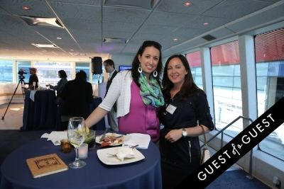 nicole salvatore in Hornblower Re-Dedication & Christening at South Seaport's Pier 15