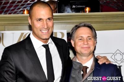 nigel barker in DUJOUR Magazine February Issue Launch Party