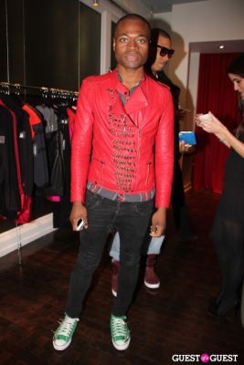 odain watson in StyleHaus and Frederic Fekkai Holiday Event