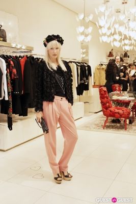 oona chanel in Moschino Store Event