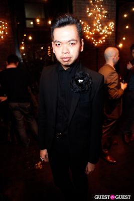 patrick dugan in Onassis Clothing and Refinery29 Gent’s Night Out