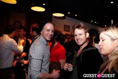 dan george in Onassis Clothing and Refinery29 Gent’s Night Out