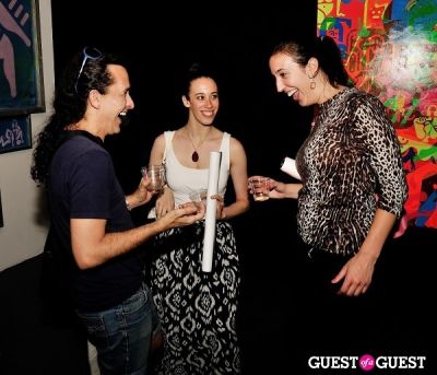pedro osorio in FLATT Magazine Closing Party for Ryan McGinness at Charles Bank Gallery