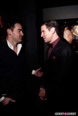 peter davis in Onassis Clothing and Refinery29 Gent’s Night Out