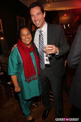 francois caillaud in 2012 CNN Hero of the Year Pushpa Basnet Fete