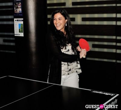 rachel keyes in Ping Pong Fundraiser for Tennis Co-Existence Programs in Israel