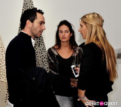 raphael camp in Ricardo Rendon "Open Works" exhibition opening