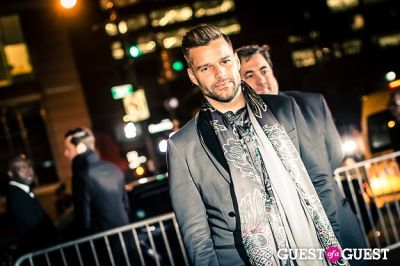 ricky martin in Giorgio Armani One Night Only NYC event.