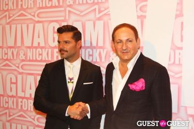 john demsey in MAC Viva Glam Launch with Nicki Minaj and Ricky Martin