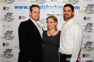 amber soletti in SocialSharkNYC.com Launch Party