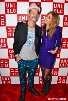roman milisic in UNIQLO Global Flagship Opening
