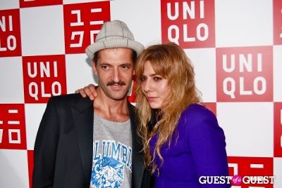 roman milisic in UNIQLO Global Flagship Opening