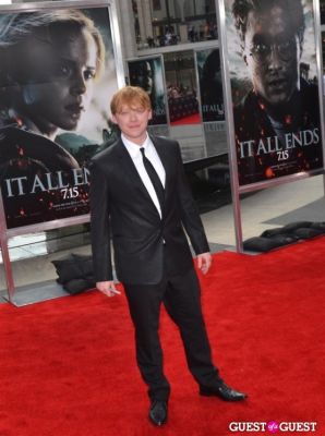rupert grint in Harry Potter And The Deathly Hallows Part 2 New York Premiere