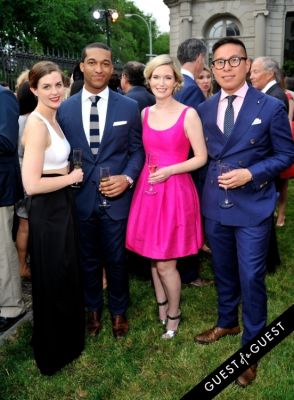 sally greenland in Frick Collection Flaming June 2015 Spring Garden Party