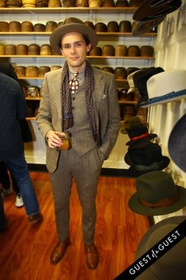 sam dunning in Stetson and JJ Hat Center Celebrate Old New York with Just Another, One Dapper Street, and The Metro Man