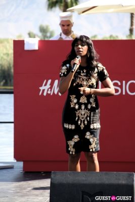 santigold in H&M Loves Music Coachella Event 2013