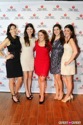 sara bloom in American Heart Association Young Professionals 2013 Red Ball