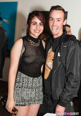 sara naoura in Cat Art Show Los Angeles Opening Night Party at 101/Exhibit