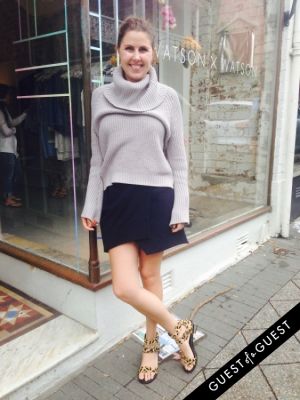 sarah burgess in Aussie Street Style March 2015
