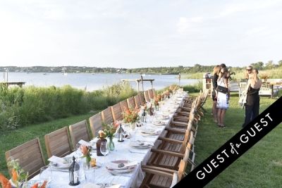 sarah long in Cointreau & Guest of A Guest Host A Summer Soiree At The Crows Nest in Montauk