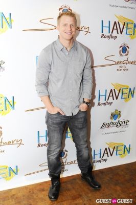 sean lowe in Haven Rooftop ONE Year Anniversary