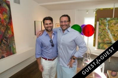 seth ginsbeog in Gallery Valentine, Mas Creative And Beach Magazine Present The Art Southampton Preview