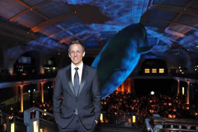 seth myers in American Museum of Natural History Gala 2014