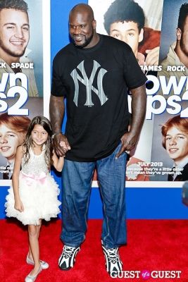 shaquille o-neal in Grown Ups 2 premiere