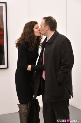 chris blum in Bowry Lane group exhibition opening at Charles Bank Gallery