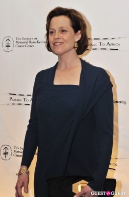 sigourney weaver in The Society of Memorial-Sloan Kettering Cancer Center 4th Annual Spring Ball