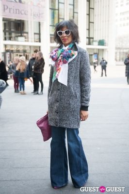 simone peart in NYC Fashion Week FW 14 Street Style Day 7
