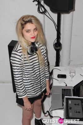 sky ferreira in I.N.C Fall 2011 Launch Party