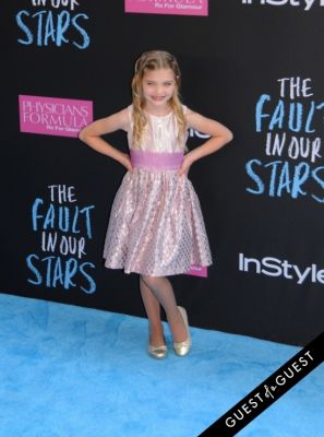 sophie guest in The Fault In Our Stars Premiere