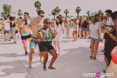 spencer scott in Coachella: LACOSTE Desert Pool Party 2014