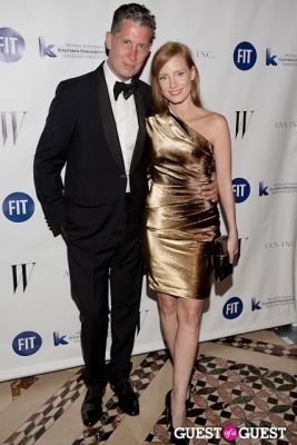 jessica chastain in FIT Gala